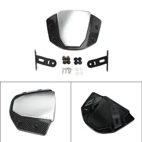 Win-h148-scbn Madhornets Windshield Windscreen Protector Fit For Honda Cb125r Cb250r Cb300r 2018-2020 He