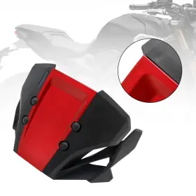 Win-h164-red Madhornets Abs Motorcycle Windshield Windscreen Fit For Honda Cb650r 2019-2022 Red Us