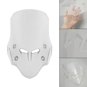 Win-h177-cle Madhornets Abs Motorcycle Windshield Windscreen Fit For Honda Cb400x/cb500x 2019-24 Us Cle