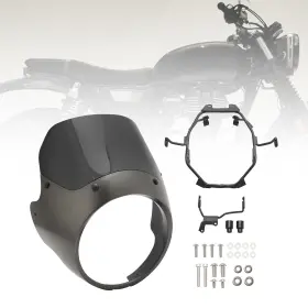 Win-h181-gblk Madhornets Windshield Windscreen Headlight Fairing Cover For Honda Gb350/s 23-24 Us