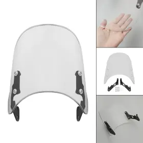 Win-k267-cle Madhornets Windshield Windscreen For Kawasaki Eliminator 400 450 23-24 500 24 Us