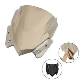 Win-k268-chr Madhornets Windshield Windscreen For Kawasaki Z650 2017-2019 Chr