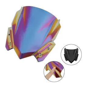 Win-k268-iri Madhornets Windshield Windscreen For Kawasaki Z650 2017-2019 Iri