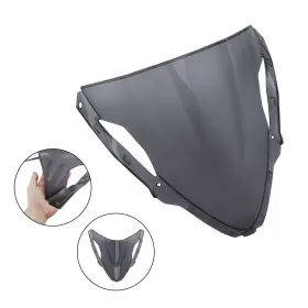 Win-k271-gry Madhornets Windshield Windscreen For Kawasaki Zx6r 636 2024 Gary