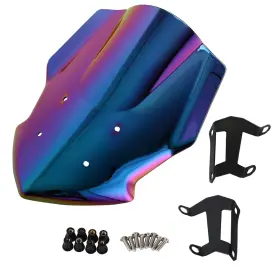 Win-y452-iri Madhornets Windscreen Windshield Shield Protector Fit For Yamaha Mt-07 2018-2020 Eet