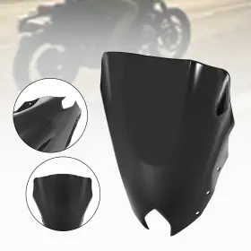 Win-y463-blk Madhornets Abs Motorcycle Windshield Windscreen Fit For Yamaha Fz6r Fz-6r Fzs600 09-15 Blk