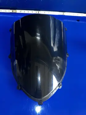 Mallofuk 612057752612 Motorcycle Front Windshield Windscreen Protector For Kawasaki Zx10r 2004-2005