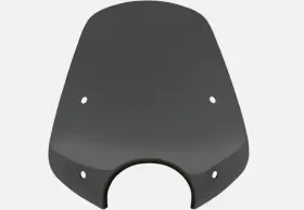 Memphis Shades 2311-0087 00-17 Hd Softail 15 Inch 25% Vlt Dark Smoke Windshield