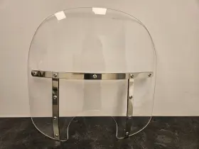 2313-0064 Memphis Shades Fats 15 Inch Clear Windshield For Up To 7 Headlight Take Off Part #2313-0064