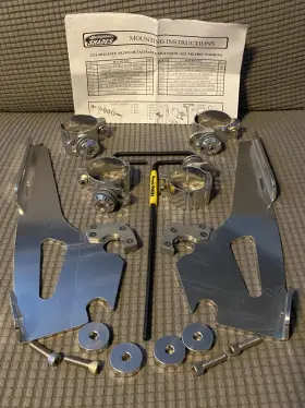 2321-0044 Memphis Shades Mounting Kit Fats Slims Dettachable Metric Narrow