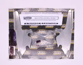 2321-0053 Memphis Shades 2004-2024 Honda Vt750c Shadow Aero Plate Kit M8866