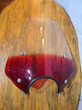 592713 Memphis Shades Gradient Ruby Red Fats Windshield