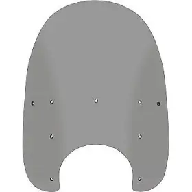 Mep64212 Memphis Shades Hd 21 Inch Black Smoke Road King Replacement Plastic