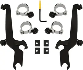 Meb2031 Memphis Shades Sportshield Quick Change Mount Kit For Street Rebel