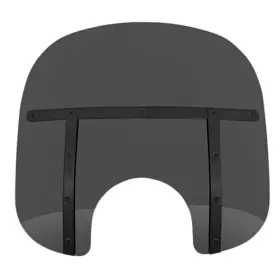 Meb31110 Memphis Shades Fats Windshield Without Mounts - Dark Black Smoke/black