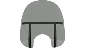Meb32112 Memphis Shades Fats Windshield 7 Inch Cutout - 17 Night Sh