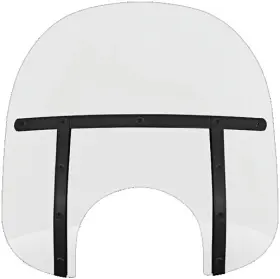 Meb3620 Memphis Shades Fats Windshield 9 Inch Cutout - 17 Clear Wi