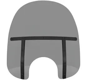 Meb36212 Memphis Shades Fats Windshield 9 Inch Cutout - 17 Black Sm