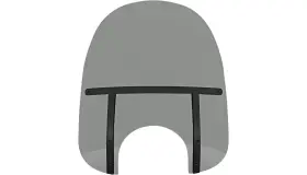 Meb37112 Memphis Shades Fats Windshield 9 Inch Cutout - 19 Night Sh