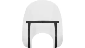 Meb4120 Memphis Shades Slim Windshield 9 Inch Cutout - 15 Night Sha