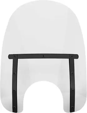 Clear-meb4210 Memphis Shades Meb4210 Slim Windshield 7 Inch Cutout-17 -night