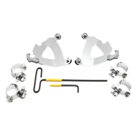 Mek2030 Memphis Shades Polished Trigger-lock Mount Kit-road Warrior Fairing -