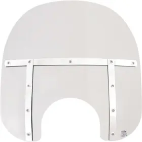 Mem3120 Memphis Shades - Fats Windshield 7 Inch Cutout 15 Clear