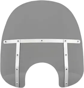 Mem32112 Memphis Shades - Fats Windshield 17 Inch Headlight Black Smoke