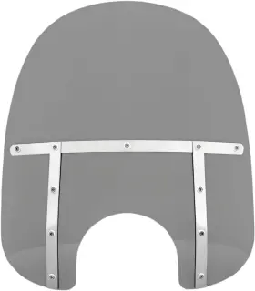 Mem33112 Memphis Shades 19 Inch Fats Windshield 7 Cutout Black Smoke #mem33112