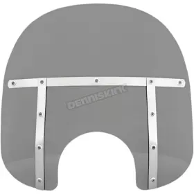 Mem35212 Memphis Shades Fats 15 Inch Black Smoke Windshield -