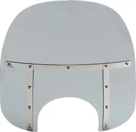 Smoke-mem36212 Memphis Shades Mem36212 Fats Windshield 9 Inch Cutout -17 -black