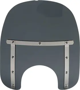 Cutout-15 Memphis Shades Mem41110 Slim Windshield 7 Inch -dark Black