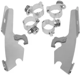 Mem8973 Memphis Shades Trigger-lock Mount Kit For Fats/slim Windshields -