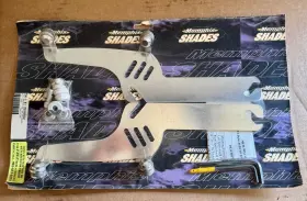 Mem9932 Memphis Shades Sportshield Mounting Kit Harley Fxsts Flsts Vrsca