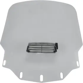 Mep4750 Memphis Shades Gold Wing Vented Windshield - Standard Clear