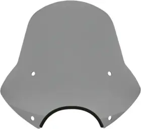 Mep54212 Memphis Shades Demon Bar Mount Windshield - Light Black Smoke Tinted
