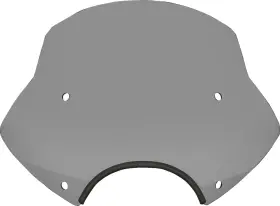 Mep54612 Memphis Shades - Speed Demon Sportshields 13 Inch 9 Headlight Cutout Black
