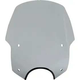 Mep56112 Memphis Shades Alley Cat Windshield - 7 Inch Headlight Cut Out Black Smoke