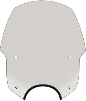 Mep5619 Memphis Shades Alley Cat Windshield 7 Inch Cutout Solar