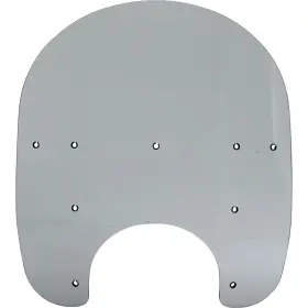 Mep62212 Memphis Shades Road King Replacement Plastic - 17 Inch Black Smoke