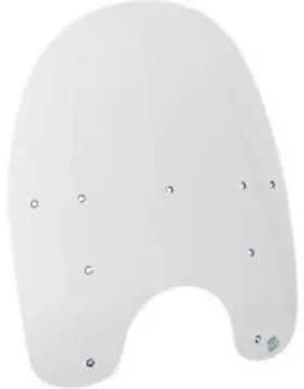 2310-0063 Memphis Shades Mep6269 Harley Windshield 17 Replacement Plastic Solar