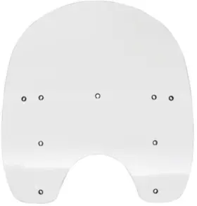2310-0501 Memphis Shades Mep6280 Hd 17 Rep Shld Fxdwg Clr Windshield Cruiser
