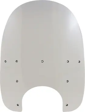 Mep6420 Memphis Shades 21 Inch Clear Windshield For 1994-2021 Harley Road King Flhr