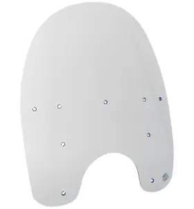 Mep6469 Memphis Shades 21 Inch Solar Windshield For Flstc/flstf/flstn