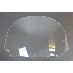 Mep8180 Memphis Shades Windshield - 12 Inch Clear Flht/x Ft14 Open Box