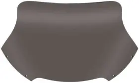 Mep86201 Memphis Shades 10 Inch Smoke Spoiler Windshield For 2015-2016 Harley Touring Models