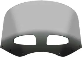 Mep87412 Memphis Shades Road Warrior Windshield - Vented Black Smoke -11 Inch