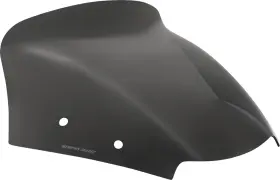 Mep88410 Memphis Shades Spoiler Windshield - For 6 Inch Dark Black Smoke Fltr