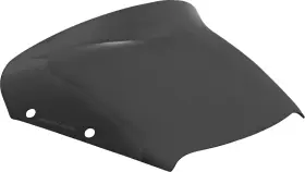 Mep88810 Memphis Shades Spoiler Windshield - 4 Inch Dark Black Smoke Harley Flhx