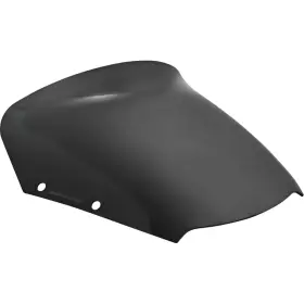 Mep89010 Memphis Shades Spoiler Windshield - 6 Inch Dark Black Smoke Flhx